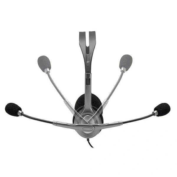 Logitech H110 Wired On Ear Headphones With Mic