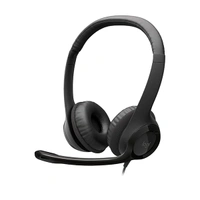 Logitech H390 Wired On Ear Headset - White - White