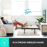 Logitech K400 Plus Wireless Touch TV Keyboard with Easy Media Control