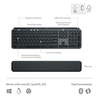 Logitech MX Keys S Combo Performance Wireless Keyboard and Mouse