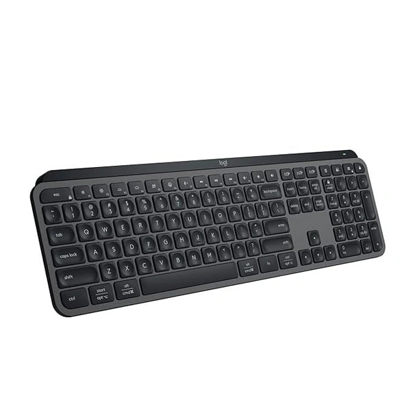 Logitech MX Keys S Wireless Keyboard - Black - Black