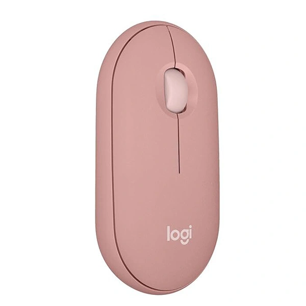 Logitech Pebble Mouse 2 M350s Slim Bluetooth Wireless Mouse - Pink - Pink