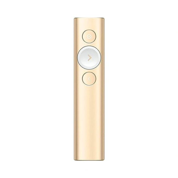 Logitech Spotlight Wireless Presentation Remote - Gold - Gold
