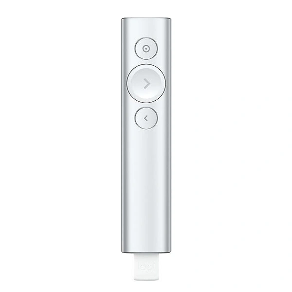 Logitech Spotlight Wireless Presentation Remote - Silver - Silver