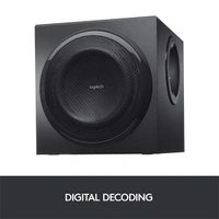 Logitech Z906 5.1 Channel Surround Speaker System - Black, Blue