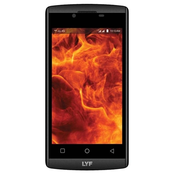 LYF Flame 7 Mobile Phone - Black