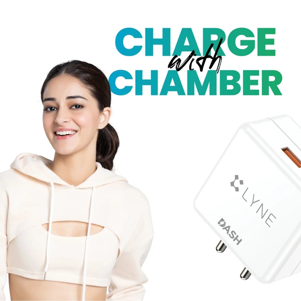 Lyne LYNE by U&I Chamber 1 30W Output, Short Circuit Protection, With 65W Cable