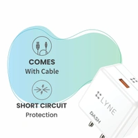 Lyne LYNE by U&I Chamber 1 30W Output, Short Circuit Protection, With 65W Cable