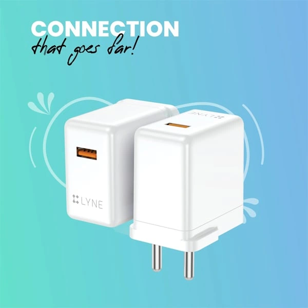 Lyne LYNE by U&I Chamber 2 30W Output, Smart Chip, With 65W Cable