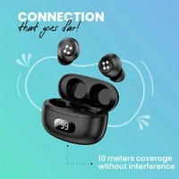 Lyne LYNE Coolpods 12 Wireless Earbuds With lPX4 Water Resistance - White - White