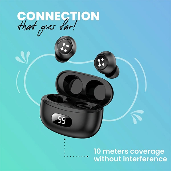 Lyne LYNE Coolpods 12 Wireless Earbuds With lPX4 Water Resistance - White - White