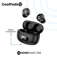Lyne LYNE Coolpods 12 Wireless Earbuds With lPX4 Water Resistance - White - White