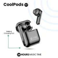 Lyne LYNE Coolpods 17 Wireless Earbuds with Quick Auto Pairing Feature - White - White