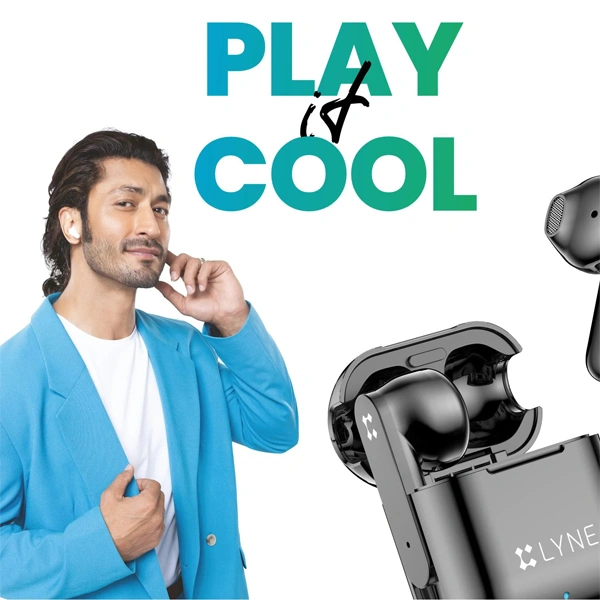 Lyne LYNE Coolpods 17 Wireless Earbuds with Quick Auto Pairing Feature - White - White