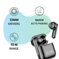 Lyne LYNE Coolpods 17 Wireless Earbuds with Quick Auto Pairing Feature - White - White