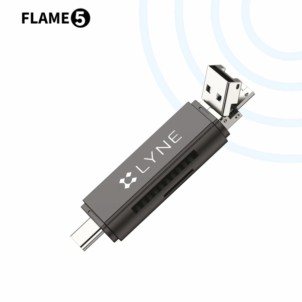 Lyne LYNE Flame 5 OTG 5 IN 1 Card Reader