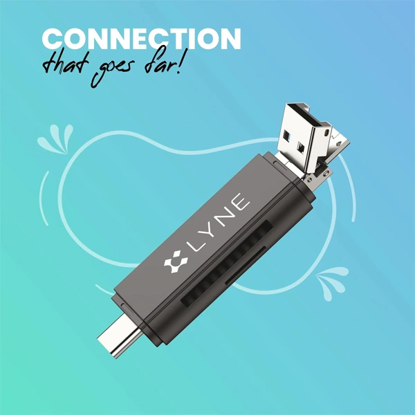 Lyne LYNE Flame 5 OTG 5 IN 1 Card Reader