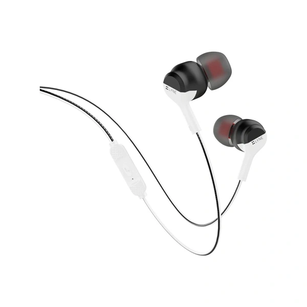 Lyne LYNE Photon 2 Wired Earphones - White - White