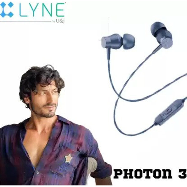 Lyne LYNE Photon 3 Wired Earphones - Pink - Pink