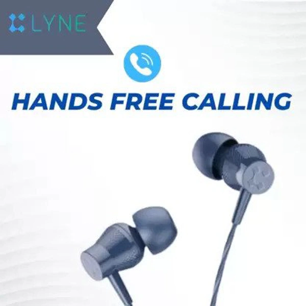 Lyne LYNE Photon 3 Wired Earphones - Pink - Pink