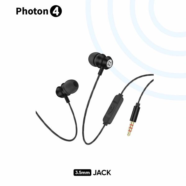 Lyne LYNE Photon 4 Wired Earphones - Purple - Purple
