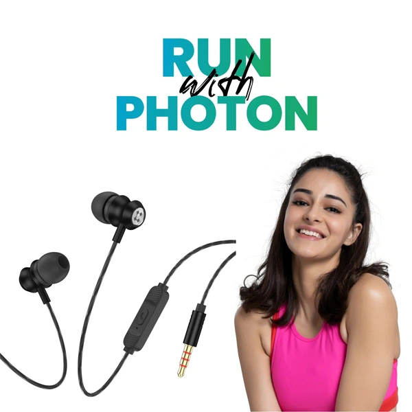 Lyne LYNE Photon 4 Wired Earphones - Purple - Purple