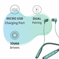 Lyne Rover 14 Bluetooth Neckband - Green