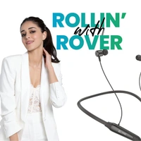 Lyne LYNE Rover 15 Bluetooth Neckband with Magnetic Earbuds - Pink - Pink