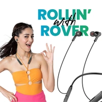 Lyne LYNE Rover 4 Neckband with Mic & Fast Charging feature - Black, Purple, White