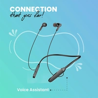 Lyne LYNE Rover 4 Neckband with Mic & Fast Charging feature - Black, Purple, White