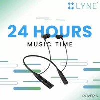 Lyne LYNE Rover 6 Wireless Bluetooth Neckband - Black