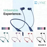 Lyne LYNE Rover 6 Wireless Bluetooth Neckband - Black