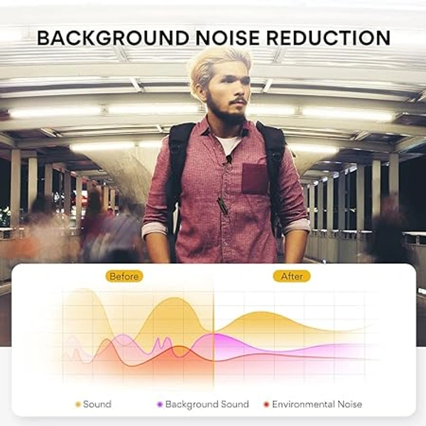 Maono MAONO AU-100 Auxiliary Omnidirectional Lavalier Clip On Collar Microphone