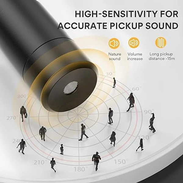 Maono MAONO AU-100 Auxiliary Omnidirectional Lavalier Clip On Collar Microphone