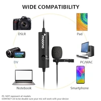 Maono MAONO AU-100 Auxiliary Omnidirectional Lavalier Clip On Collar Microphone
