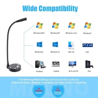 Maono AU-Gm10 USB Condenser Unidirectional Gooseneck Microphone
