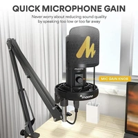 Maono AU-PM461S Microphone - Black