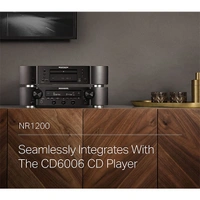 Marantz NR1200 Stereo Receiver with HEOS - Black, Silver