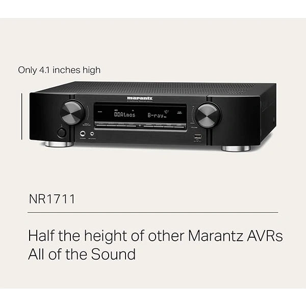 Marantz NR1711 8K Slim Ultra HD AV Receiver