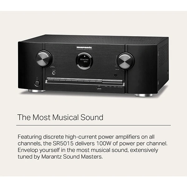 Marantz SR5015 8K Ultra HD AV Receiver