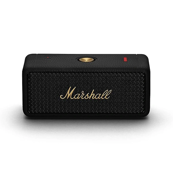 Marshall Emberton II Bluetooth Portable Speaker - Black &amp; Brass - Black & Brass