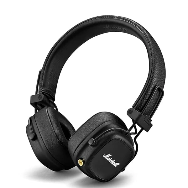 Marshall Major IV Wireless Bluetooth Headphone - Black - Black