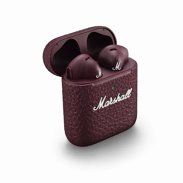 Marshall Minor III True Wireless in-Ear Earbuds - Burgundy - Burgundy