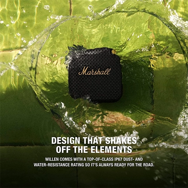 Marshall Willen Portable Bluetooth Speaker - Cream - Cream