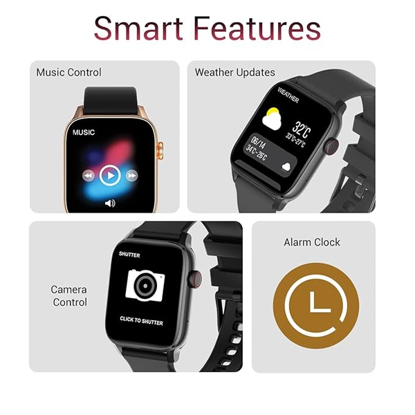 Maxima Max Pro Hero Smart Watch - Grey - Grey