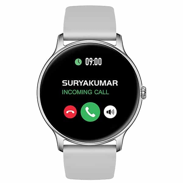 Maxima Max Pro Knight Bluetooth Calling Smartwatch - Silver - Silver