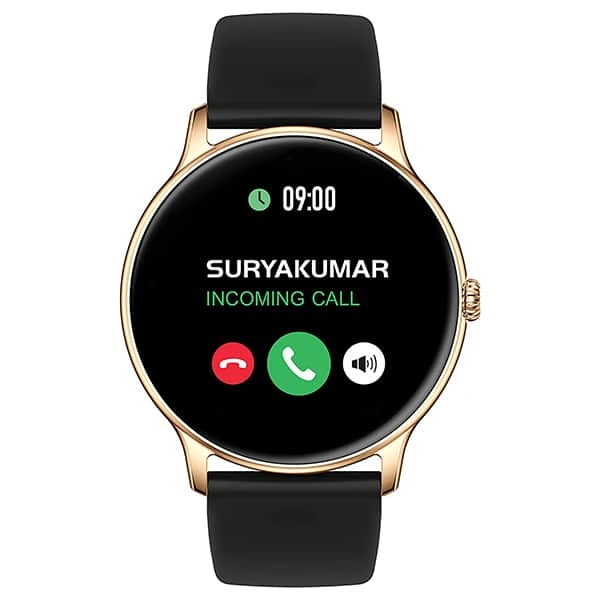 Maxima Max Pro Knight Bluetooth Calling Smartwatch - Gold - Gold