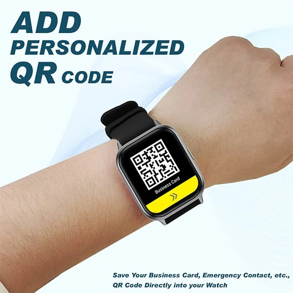 Maxima Max Pro Sky 1.85" HD Smart Watch - Gold Black - Gold Black