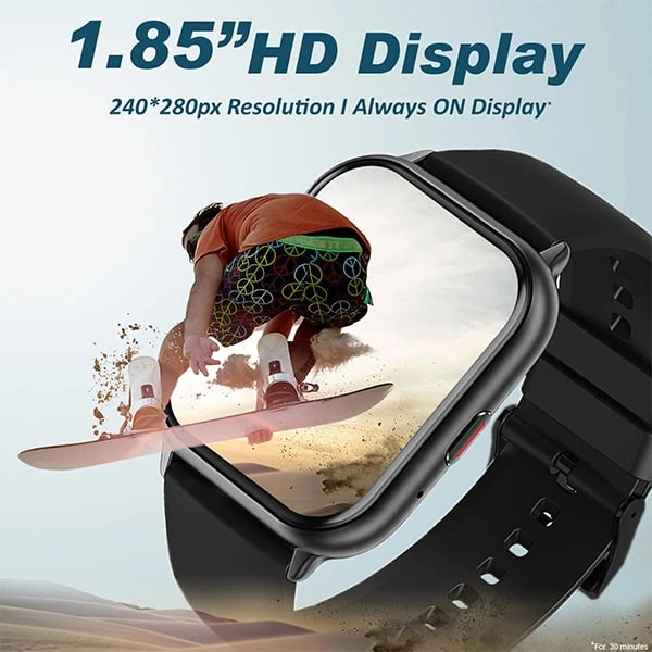 Maxima Max Pro Sky 1.85" HD Smart Watch - Army Green - Army Green