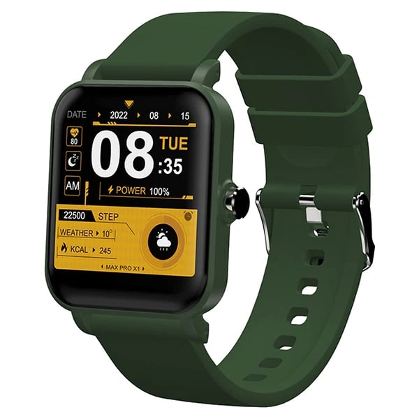 Maxima Max Pro X1 Smartwatch - Green - Green